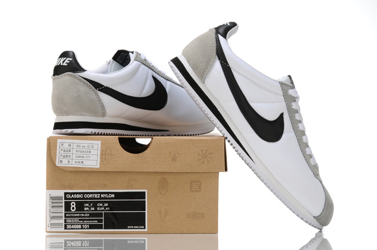 nike classic cortez femme gris