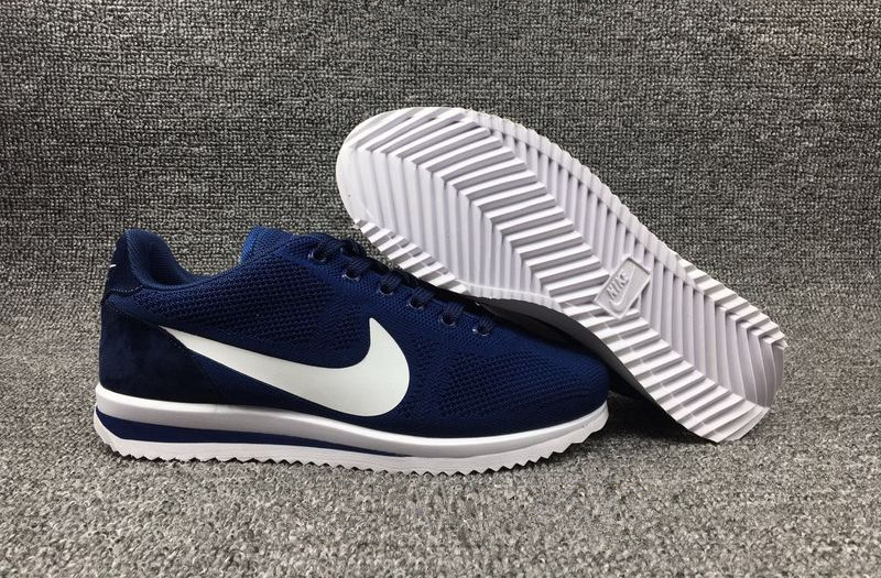 nike cortez femme bleu