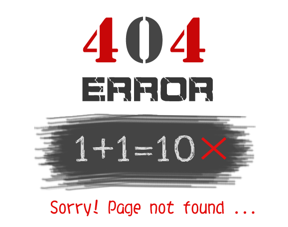 404 Error, Not Found !